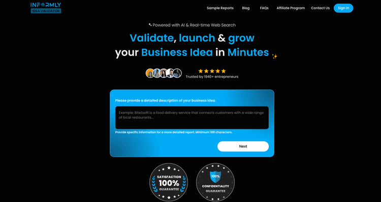 Informly Idea Validator featured image Informly Idea Validator featured image