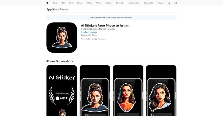 AI Sticker: Face Photo to Art featured image AI Sticker: Face Photo to Art featured image