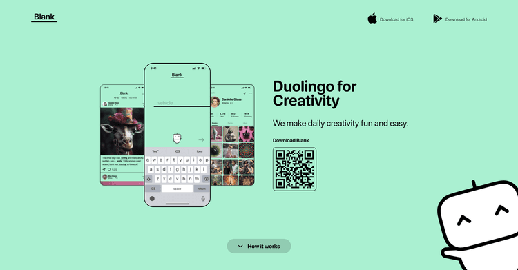 Blank App - Duolingo for Creativity featured image Blank App - Duolingo for Creativity featured image