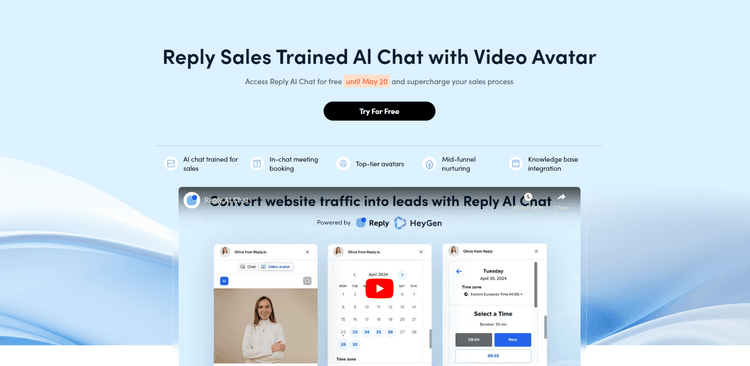 Sales AI Chatbot by Reply.io featured image Sales AI Chatbot by Reply.io featured image