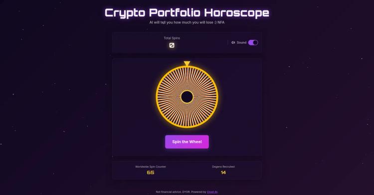 Crypto Portfolio Horoscope featured image Crypto Portfolio Horoscope featured image