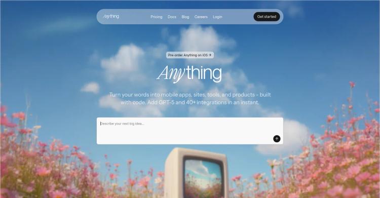 Anything - AI App Builder featured image Anything - AI App Builder featured image