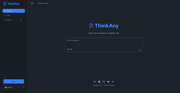ThinkAny - AI Search Engine featured image ThinkAny - AI Search Engine featured image