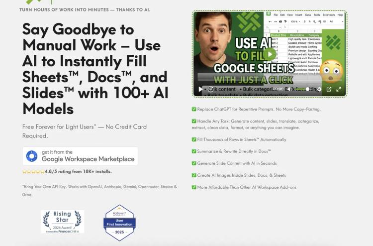 AiAssistWorks - GPT Gemini Claude AI for Sheets Docs ... featured image AiAssistWorks - GPT Gemini Claude AI for Sheets Docs ... featured image