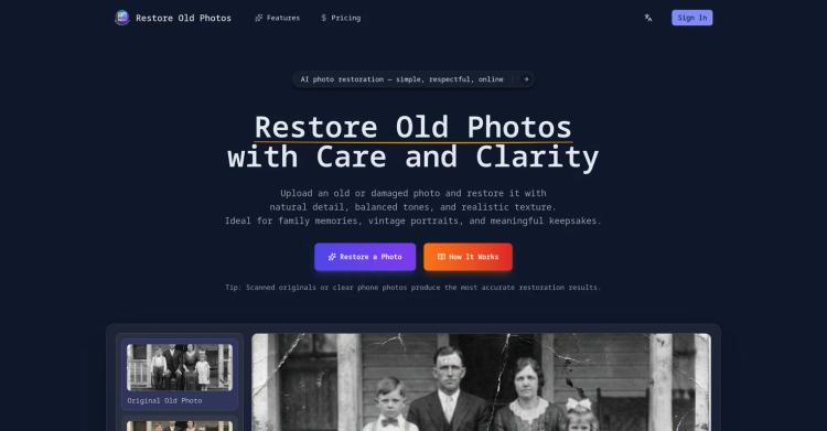 Restore Old Photos App featured image Restore Old Photos App featured image