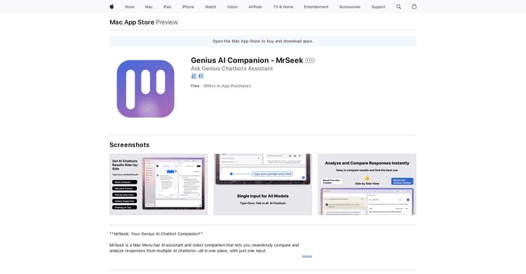 MrSeek - Genius AI Companion featured image MrSeek - Genius AI Companion featured image
